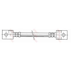 Flexible de Frein Avant Pour Nissan Patrol GR IV V Wagon III/1 46204-G9500