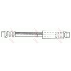 Flexible de Frein Avant Pour Audi 80 90 Cabriolet Coupé 893611707