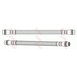 Flexible De Frein Arrière Gauche Pour Peugeot 106 I II Citroën AX Saxo