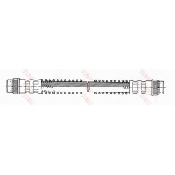 Flexible De Frein Arrière Pour Peugeot Fiat Citroën Lancia 480667 1472157080