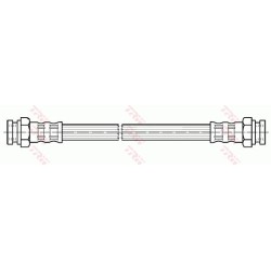 Flexible De Frein Arrière Pour Peugeot 406 Citroën Xsara 480678