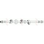 Flexible De Frein Avant Gauche Pour VW California T4 Transporter IV 7D0611701B