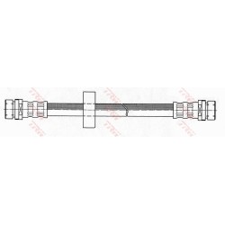 Flexible De Frein Arrière Pour Ford Focus Turnier 1064257 98AG-2282-AB