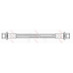 Flexible De Frein Arrière Pour Toyota Yaris 90080-94205 90947-02A47