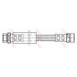 Flexible De Frein Arrière Pour Ford Fiesta V Mazda 2 2S61-2282-AE 2S61-2282-AF