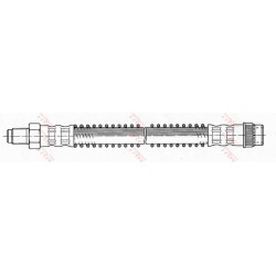 Flexible de Frein Avant Pour Peugeot 106 I II Citroën AX Saxo