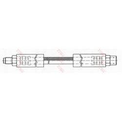 Flexible de Frein Avant Pour Talbot 1307-1510 Horizon Matra Bagheera 0015602400