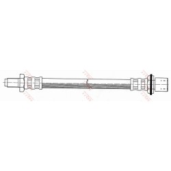 Flexible De Frein Arrière Pour Toyota 4 Runner Hilux IV V 90947-02589
