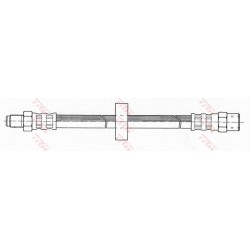 Flexible de Frein Avant Pour Volvo 240 740 Kombi 760 780 940 II 960 1272362