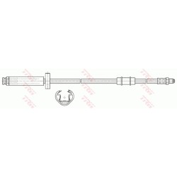 Flexible de Frein Avant Pour Peugeot Fiat Alfa Romeo Citroën 480636 7567861