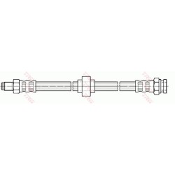 Flexible de Frein Avant Pour Peugeot 205 - I II 309 505 Citroën AX Visa