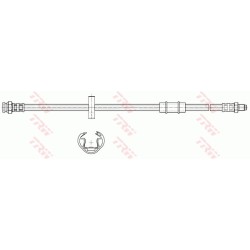 Flexible de Frein Avant Pour Seat Fiat Lancia 141744400B 0000004424684 71736949