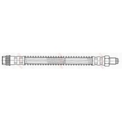Flexible De Frein Arrière Pour Peugeot 605 607 480645