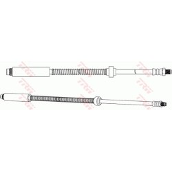 Flexible de Frein Avant Pour Peugeot 306 480663