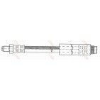 Flexible de Frein Avant Pour Renault Safrane I II 7700811704 7701204590