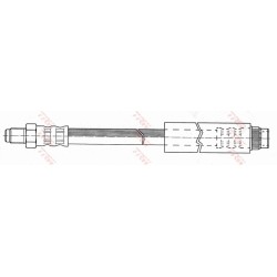 Flexible de Frein Avant Pour Renault Safrane I II 7700811704 7701204590
