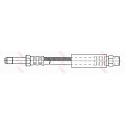 Flexible De Frein Arrière Pour BMW Série 5 E39 1165190 34301165190