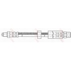 Flexible De Frein Arrière Pour BMW Série 5 E39 1165075 1166248 34301165075
