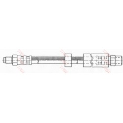 Flexible De Frein Arrière Pour BMW Série 5 E39 1165075 1166248 34301165075