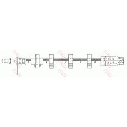 Flexible De Frein Avant Gauche Pour Peugeot 406 Citroën Xsara 480679 481679