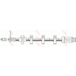 Flexible De Frein Avant Droit Pour Peugeot 406 Citroën Xsara 460880 480680