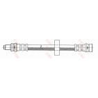 Flexible De Frein Arrière Pour Ford Mondeo I II 1023692 97BG-2282-AA