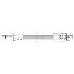 Flexible De Frein Arrière Pour BMW F33, F83 F36 X1 6768851 6789431 6792253