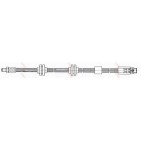 Flexible de Frein Avant Pour BMW Série 1 E81 E82 E87 E88 3 E90 E91 34306771720