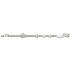 Flexible de Frein Avant Pour BMW Série 5 E60 E61 6 E63 E64 34326760909