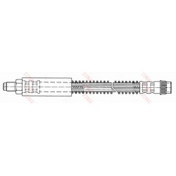Flexible De Frein Arrière Pour Renault Opel Renault Trucks Vauxhall 7700302387
