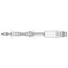 Flexible de Frein Avant Pour Ford Fiesta V Fusion 1201141 1437504 2S61-2078-AE
