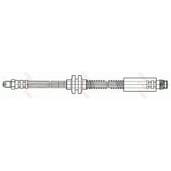 Flexible de Frein Avant Pour Peugeot Fiat Citroën C8 Lancia 4806A6 1484536080