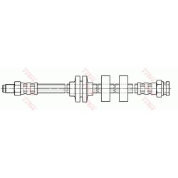 Flexible de Frein Avant Pour Fiat Multipla 46556045