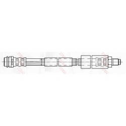 Flexible de Frein Avant Pour Opel Toyota MERCEDES Classe E T-Model CLS Porsche