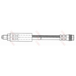 Flexible de Frein Avant Pour Renault Espace II 7700845510