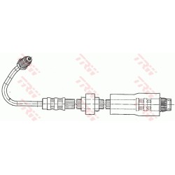 Flexible De Frein Arrière Gauche Pour Renault Kangoo 8200058949