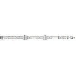 Flexible de Frein Avant Pour VW Touareg 7L6611701B 7L6611701