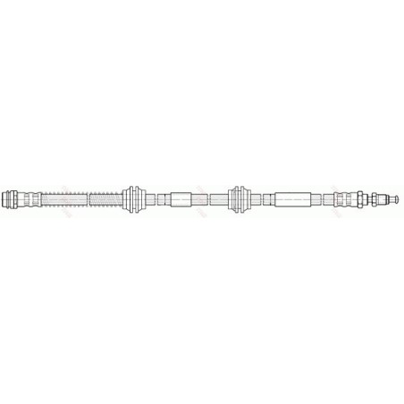 Flexible de Frein Avant Pour VW Touareg 7L6611701B 7L6611701