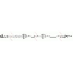 Flexible de Frein Avant Pour VW Touareg 7L6611701B 7L6611701