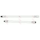 Flexible De Frein Arrière Pour BMW Série 5 E61 34306782862 34306795676