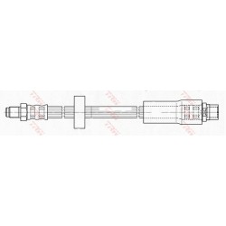 Flexible De Frein Arrière Pour Audi A6 4F0611775D 4F0611775