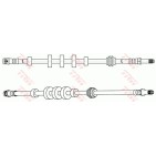 Flexible de Frein Avant Pour Audi A4 A5 8K0611707A 8K0611707B 8K0611707C