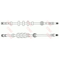 Flexible de Frein Avant Pour Audi A4 A5 8K0611707A 8K0611707B 8K0611707C