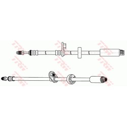 Flexible de Frein Avant Pour Peugeot Citroën C3 II III Picasso DS 4806G1