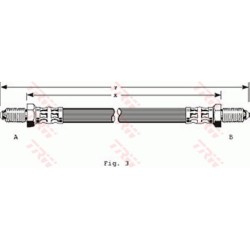 Flexible de Frein Avant Pour Ford Daimler Jaguar 1553661 C41741 1563561 C417413