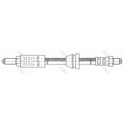 Flexible de Frein Avant Pour Ford Escort III IV Orion I II 6135220
