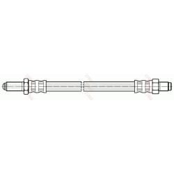Flexible De Frein Arrière Pour Suzuki Samurai 51580-80130 51580B80130