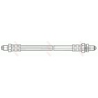 Flexible De Frein Arrière Pour Ford KA 1076426 1104481 98KB-2282-AA