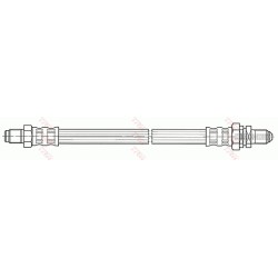 Flexible De Frein Arrière Pour Ford KA 1076426 1104481 98KB-2282-AA