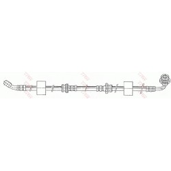 Flexible De Frein Avant Gauche Pour Suzuki Vitara X-90 51550-60A30 51550-60A31